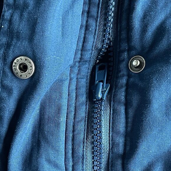 Vintage Mariel Winter Jacket Womens Small Full Zip Cinch Waist Outdoor Blue - Picture 4 of 10